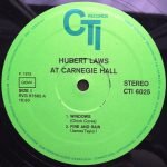 Hubert Laws – Carnegie Hall ​​LP Plak - Görsel 4