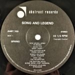 Song And Legend 2LP Plak - Görsel 3