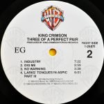 King Crimson – Three Of A Perfect Pair LP Plak - Görsel 4