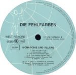 Fehlfarben – Monarchie Und Alltag LP Plak - Görsel 3