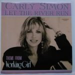 Carly Simon – Let The River Run (Theme From Working Girl) 12'' Maxi Single Plak