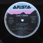 Carly Simon – Let The River Run (Theme From Working Girl) 12'' Maxi Single Plak - Görsel 3
