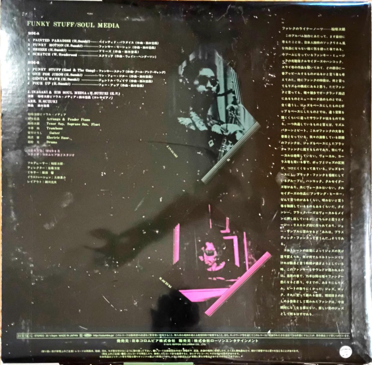 Soul Media – Funky Stuff LP Renkli Plak - Görsel 2