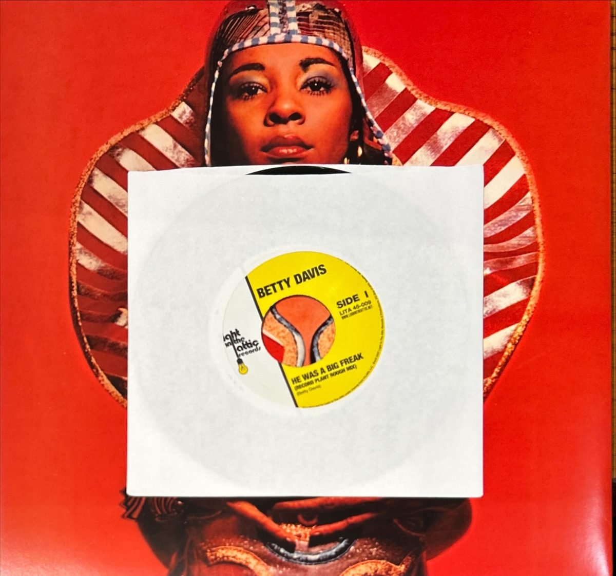 Betty Davis – They Say I'm Different LP Plak + 45lik - Görsel 4