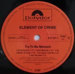 Element Of Crime – Try To Be Mensch LP Plak - Görsel 3