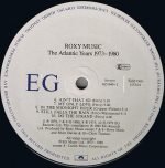 Roxy Music – The Atlantic Years 1973 - 1980 LP Plak - Görsel 4
