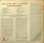 Orchestra „Doina Banatului“ Din Caransebeș* – Caransebeș LP Plak - Görsel 2