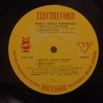 Corul Ansamblului U.T.M. Dirijat De Marin Constantin – Muzică Corală De Compozitori Romîni 10'' LP Plak - Görsel 4