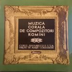 Corul Ansamblului U.T.M. Dirijat De Marin Constantin – Muzică Corală De Compozitori Romîni 10'' LP Plak