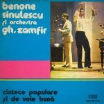 Benone Sinulescu Și Orchestra Gh. Zamfir – Cîntece Populare Și De Voie Bună LP Plak