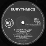 Eurythmics – Love Is A Stranger 12'' Maxi Single Plak - Görsel 3