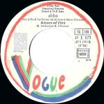 ABBA – Does Your Mother Know / Kisses Of Fire 45lik Plak - Görsel 3