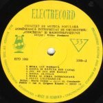 Orchestra „Ciocîrlia“ Și Orchestra Radioteleviziunii • Dirijor: Victor Predescu – Muzică Populară Românească 10'' LP Plak - Görsel 3