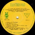 Orchestra „Ciocîrlia“ Și Orchestra Radioteleviziunii • Dirijor: Victor Predescu – Muzică Populară Românească 10'' LP Plak - Görsel 4