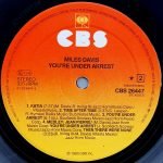 Miles Davis – You're Under Arrest LP Plak - Görsel 7