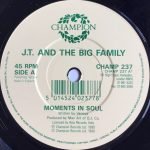 JT And The Big Family – Moments In Soul 45lik Plak - Görsel 3