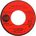 Bourvil – Un Air De Jeunesse (Du Film "Le Magot De Joséfa") 45lik Plak - Görsel 4