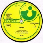 Eloy – Inside LP Plak - Görsel 4