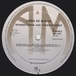 Chris de Burgh – Spanish Train And Other Stories LP Plak - Görsel 3