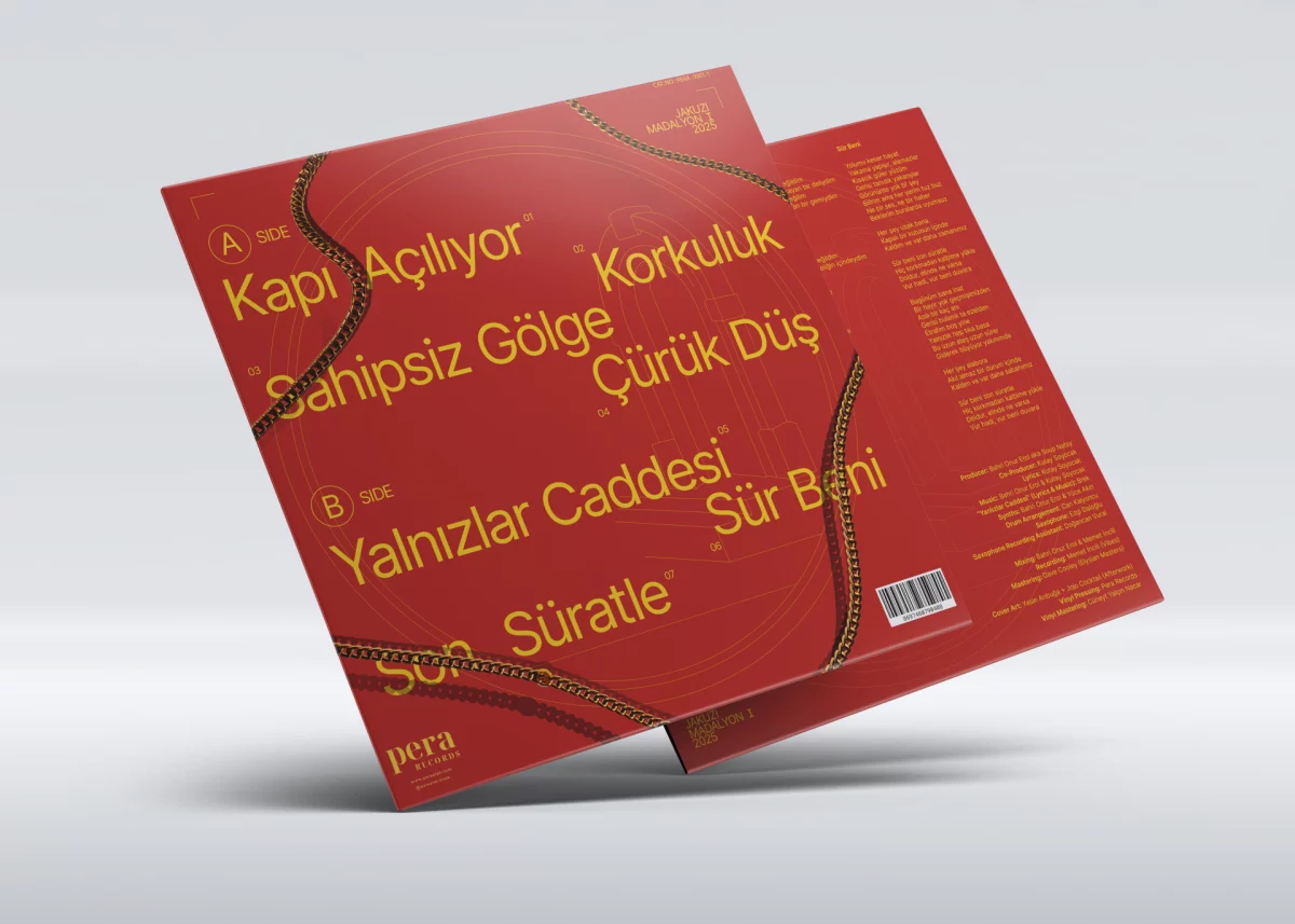 Jakuzi ‎– Madalyon LP Renkli Plak - Görsel 3