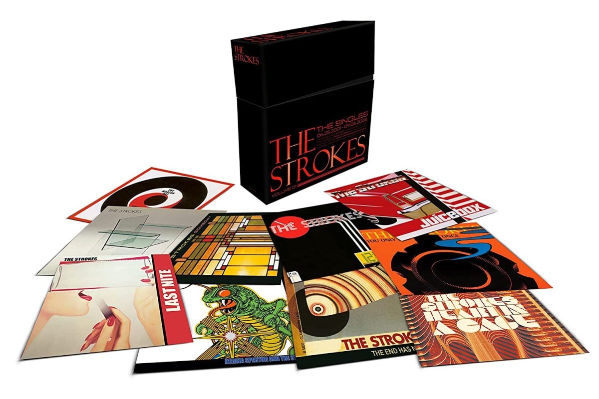 The Strokes ‎– The Singles Vol. I 10 x 45lik Plak Box Set - Görsel 2