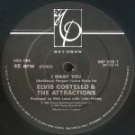 Elvis Costello And The Attractions – I Want You 12'' Maxi Single Plak - Görsel 4