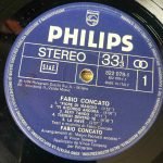 Fabio Concato – Fabio Concato LP Plak - Görsel 6