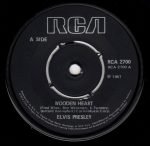 Elvis Presley – Wooden Heart 45lik Plak - Görsel 2