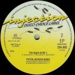 Peter Jacques Band – Going Dancin' Down The Street 12'' Maxi Single Plak - Görsel 3