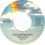 Olivia Newton-John – Twist Of Fate 45lik Plak - Görsel 3