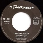 Déborah Kinley – Surprise 45lik Plak (Italo Disco) - Görsel 3
