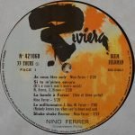 Nino Ferrer ‎– Enregistrement Public LP Plak - Görsel 4