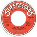 Dave Stewart With Barbara Gaskin – It's My Party 45lik Plak - Görsel 3