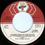 K.I.D. – I Wanna Piece Of The Action 45lik Plak (80s Disco) - Görsel 2