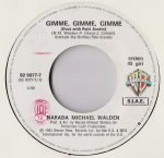 Narada Michael Walden – Gimme, Gimme, Gimme 45lik Plak - Görsel 2