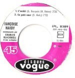 Françoise Hardy – L'Amitié 45lik Plak EP - Görsel 3