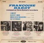 Françoise Hardy – L'Amitié 45lik Plak EP - Görsel 2