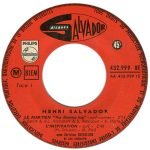 Henri Salvador – Le Martien 45lik Plak (Freakbeat) - Görsel 2