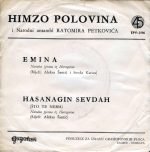 Himzo Polovina – Emina 45lik Plak - Görsel 2