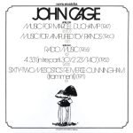 John Cage – John Cage LP Renkli Plak