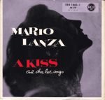 Mario Lanza – A Kiss And Other Love Songs 2li 45lik Plak