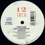 Kon Kan – I Beg Your Pardon 12'' Maxi Single Plak - Görsel 2