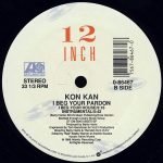 Kon Kan – I Beg Your Pardon 12'' Maxi Single Plak - Görsel 3