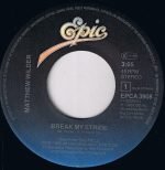 Matthew Wilder – Break My Stride 45lik Plak - Görsel 2