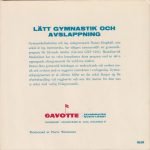Nanna Ringdahl ‎– Lätt Gymnastik Och Avslappning 45lik Plak - Görsel 3