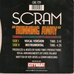 Scram – Running Away 45lik Plak (Early House) - Görsel 2