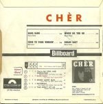 Chèr – Bang Bang 45lik Plak - Görsel 2