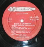 Josh White, The Ronnie Sisters – Blues & Spirituals LP Plak - Görsel 3