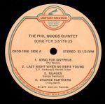 The Phil Woods Quintet – Song For Sisyphus LP Plak - Görsel 4