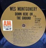 Wes Montgomery – Down Here On The Ground LP Plak - Görsel 3